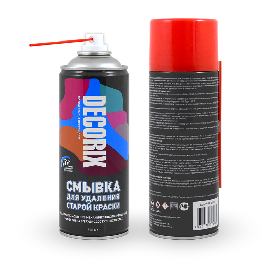 DECORIX Аэрозольная смывка