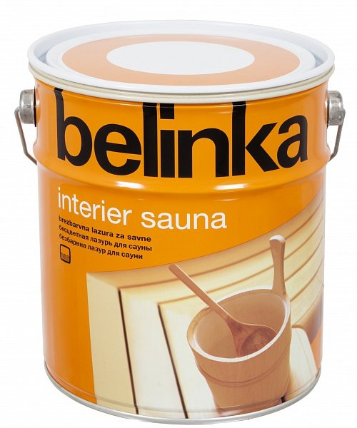 Belinka Interier Sauna Пропитка для бани и сауны