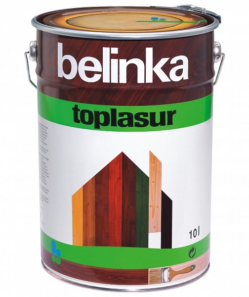 Belinka TOPLASUR Лазурное покрытие для защиты древесины