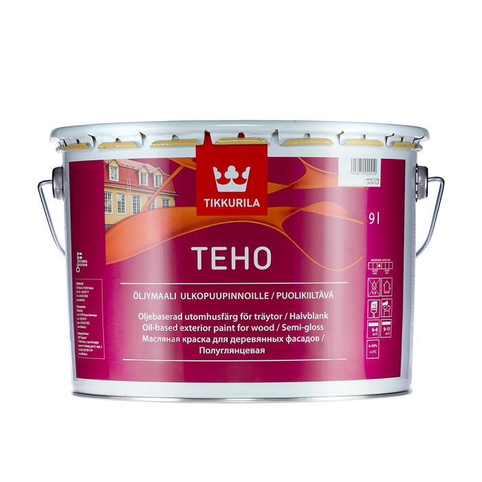 Tikkurila Teho краска масляная для деревянных фасадов