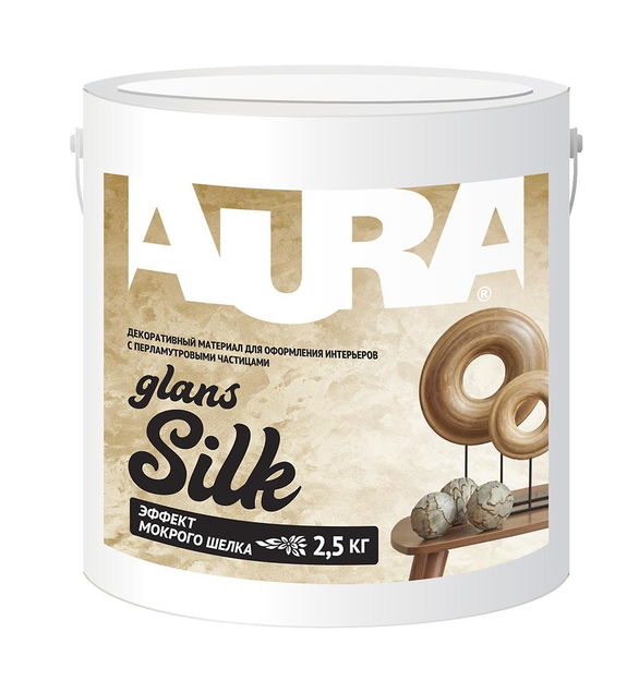 Aura Silk Glans штукатурка для внутренних работ декоративно-отделочая акриловая