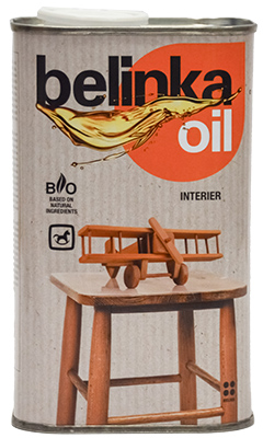 Belinka INTERIER Масло для древесины внутри помещений