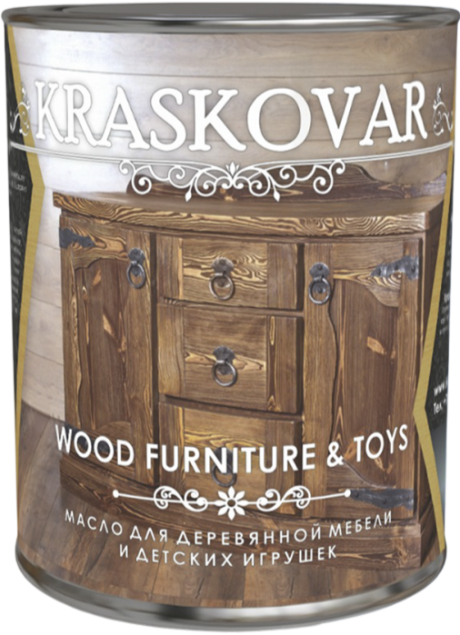 Красковар/Kraskovar Wood Furniture & Toys масло для мебели и детских игрушек