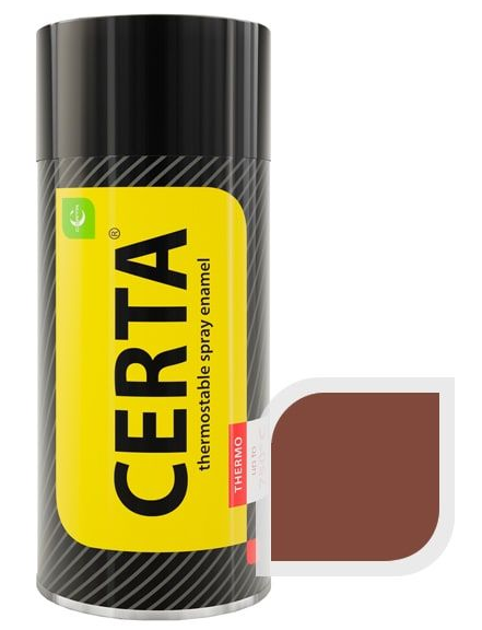 Certa эмаль-аэрозоль термостойкая антикоррозионная до 500С