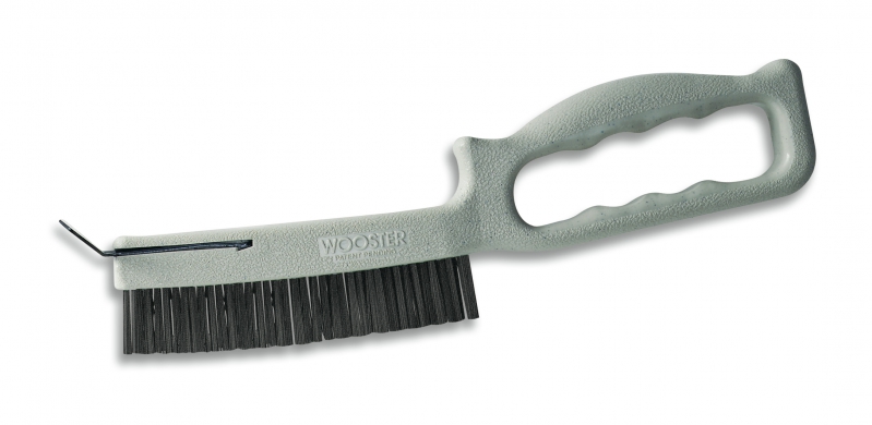 Wooster Металлическая щетка со скребком LONGNECK WITH SCRAPER