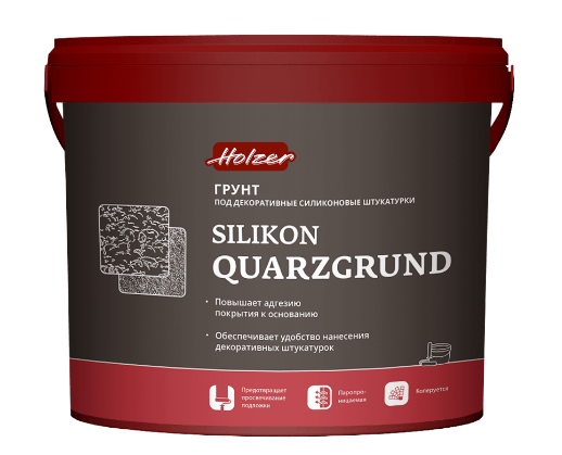 Holzer Silikon Quarzgrund Грунт под декоративные силиконовые штукатурки