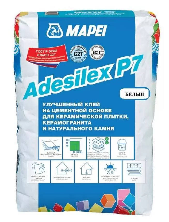 Mapei Adesilex P7 клей для плитки