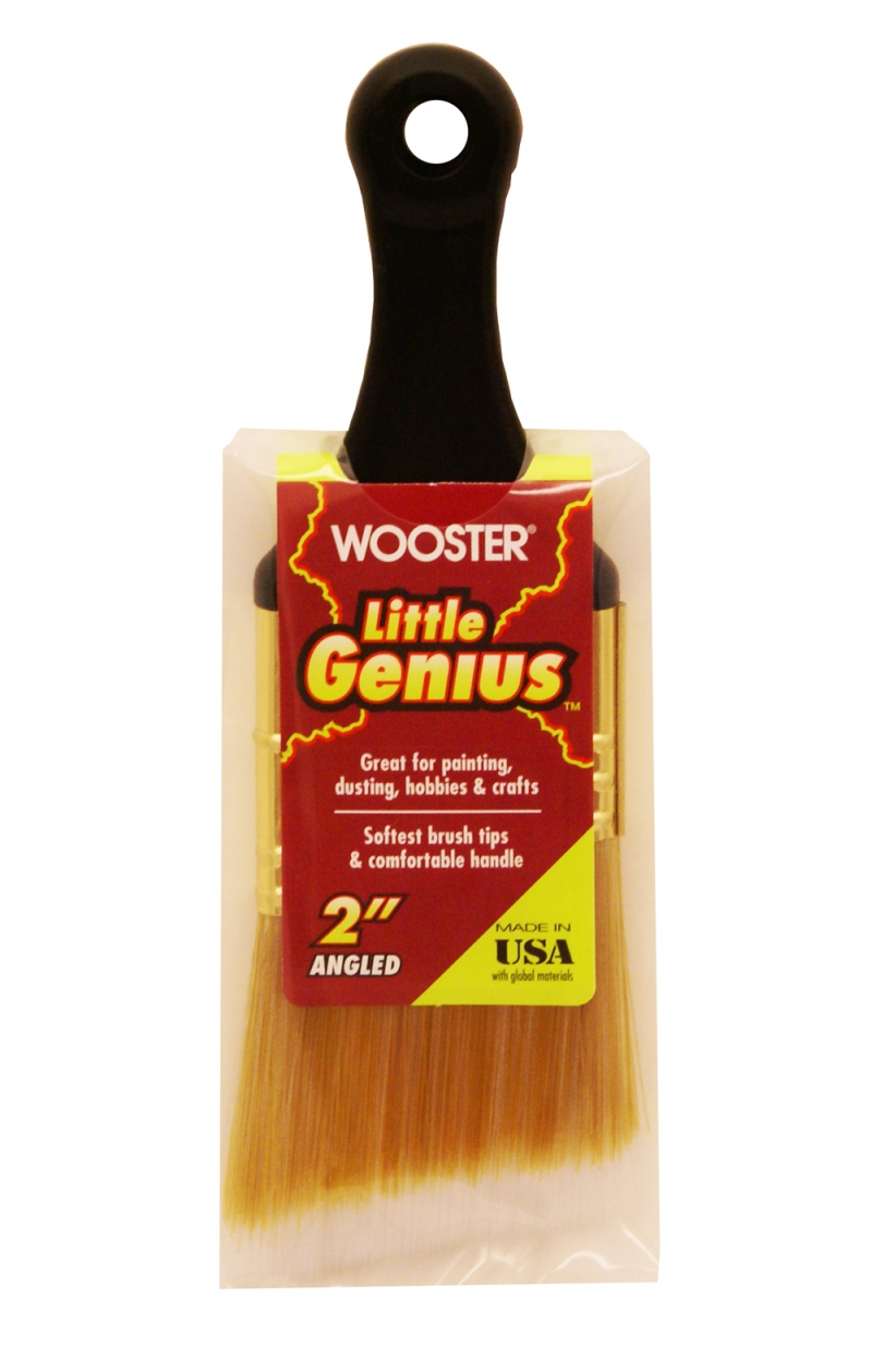 Wooster Кисть угловая с короткой ручкой Little Genius