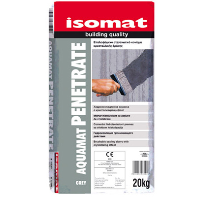 Isomat Aquamat Penetrate обмазочная гидроизоляция проникающего действия