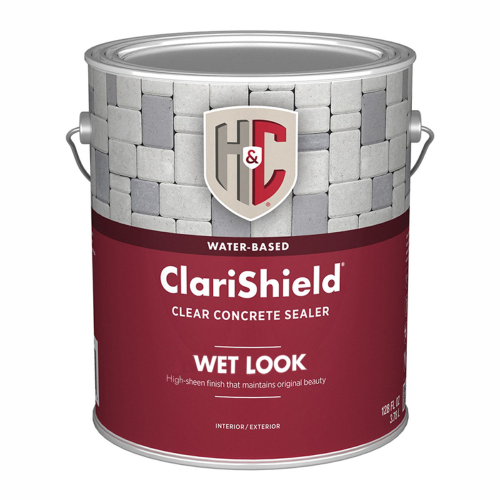 H&C ClariShield Water-Based Wet Look Clear Sealer пропитка на водной основе 