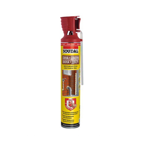 Soudal Genius Gun Пена стандартная с апликатором