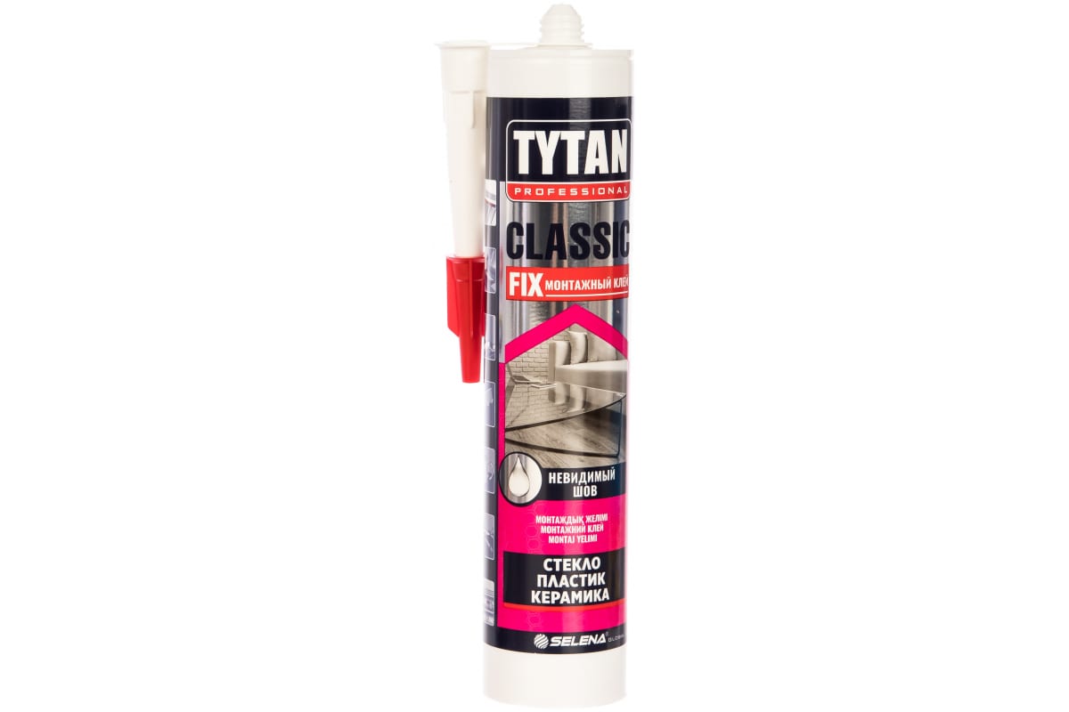 TYTAN PROFESSIONAL Classic Fix Монтажный клей каучуковый прозрачный