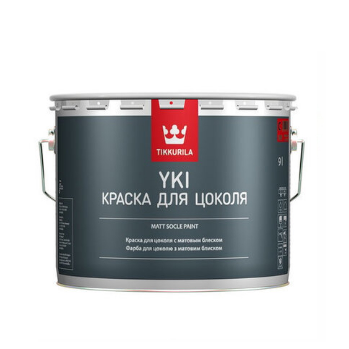 Tikkurila Yki щелочностойкая краска для цоколя