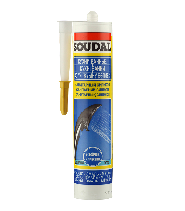 Soudal герметик силиконовый санитарный
