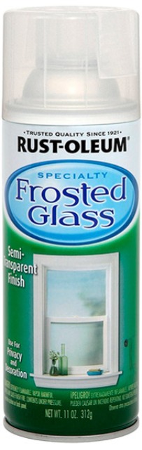Rust-Oleum Specialty Frosted Glass Spray Декоративная краска с эффектом замерзшего стекла