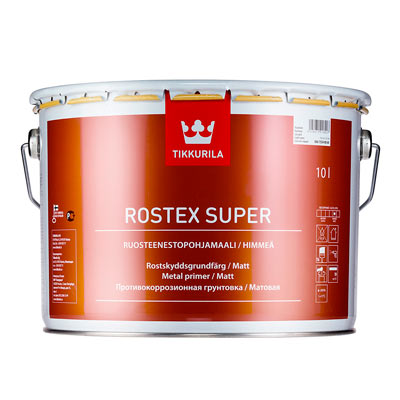 Tikkurila Rostex Super антикоррозионная грунтовка 