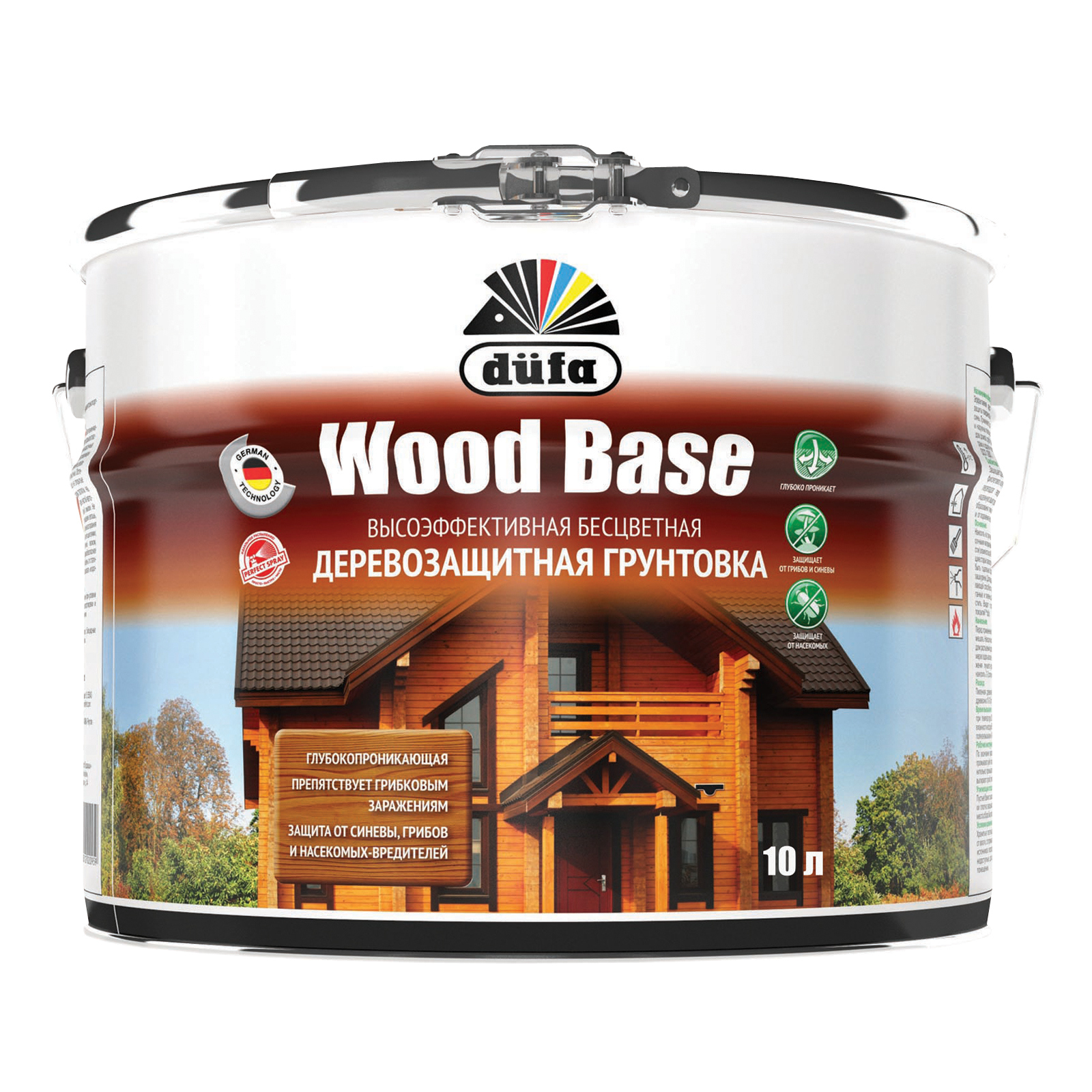 Dufa Wood Base Грунт-антисептик для дерева бесцветный