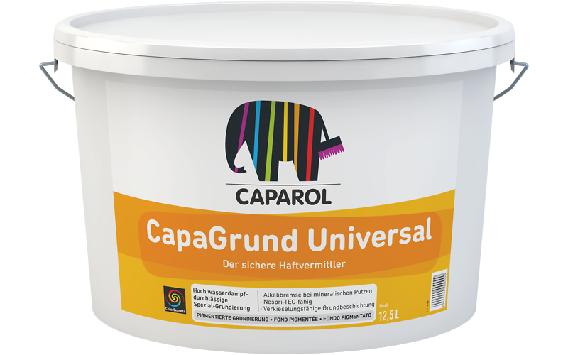 Caparol Capagrund Universal средство грунтовочное с высокой паропроницаемостью