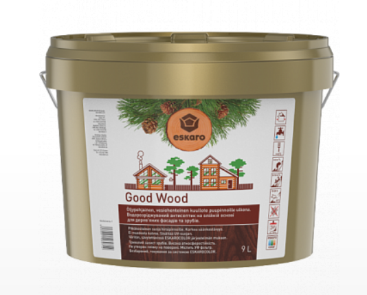 Eskaro Антисептик на водной основе для деревянных фасадов "Eskaro Good Wood"