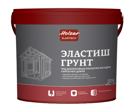 Holzer Elastish грунт под декоративные фактурные покрытия