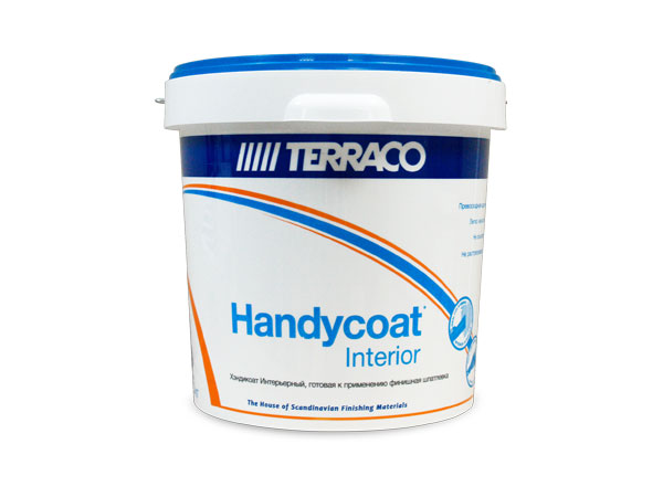Terraco Handycoat Interior готовая финишная шпатлевка для внутренних работ