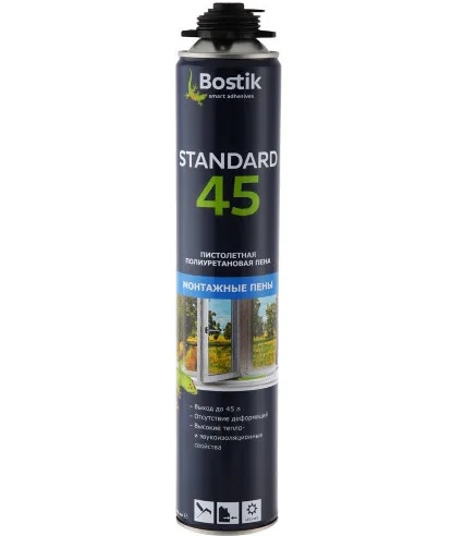 Bostik Standard 45 пистолетная полиуретановая пена
