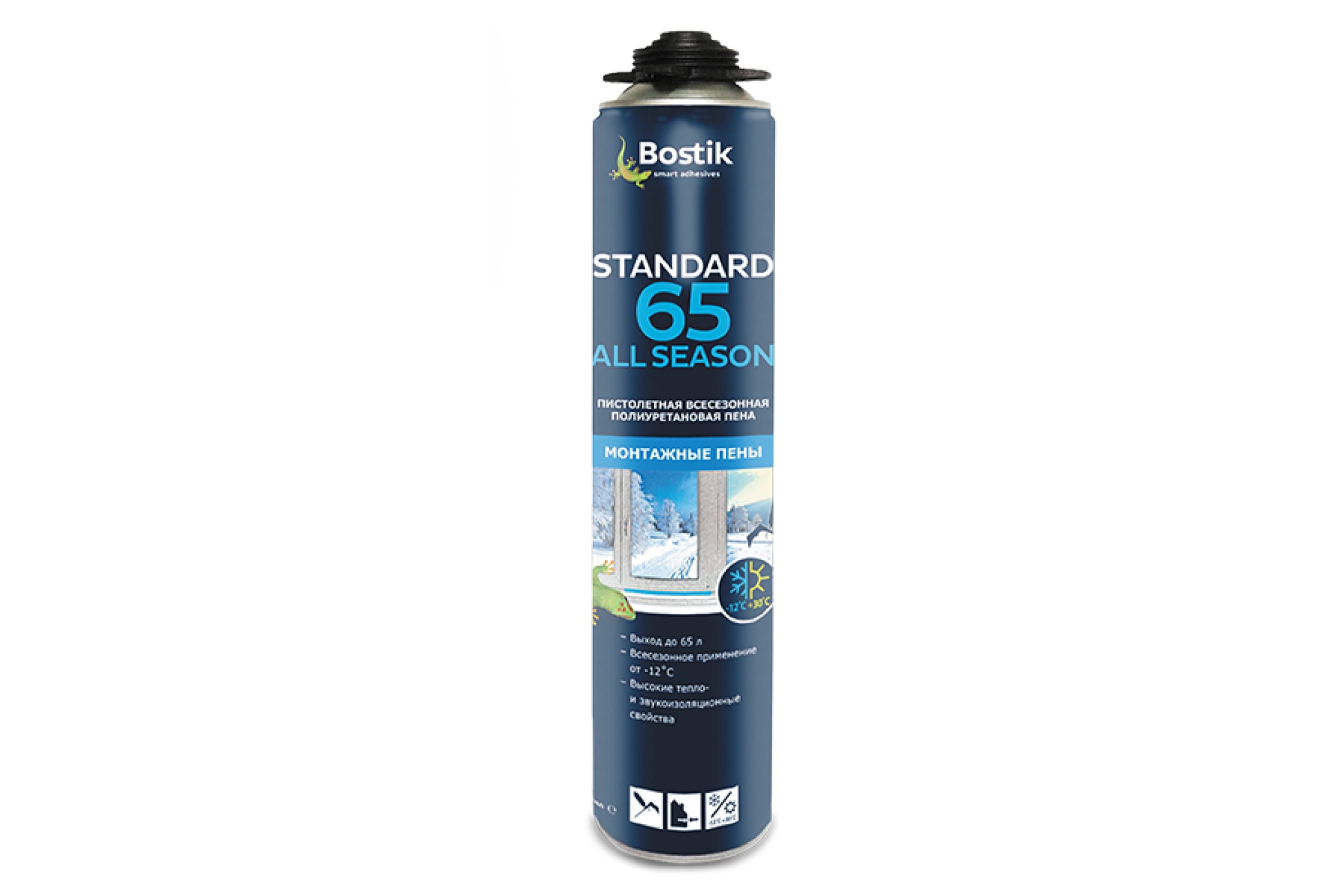 Bostik Standard 65 All Season пистолетная полиуретановая пена