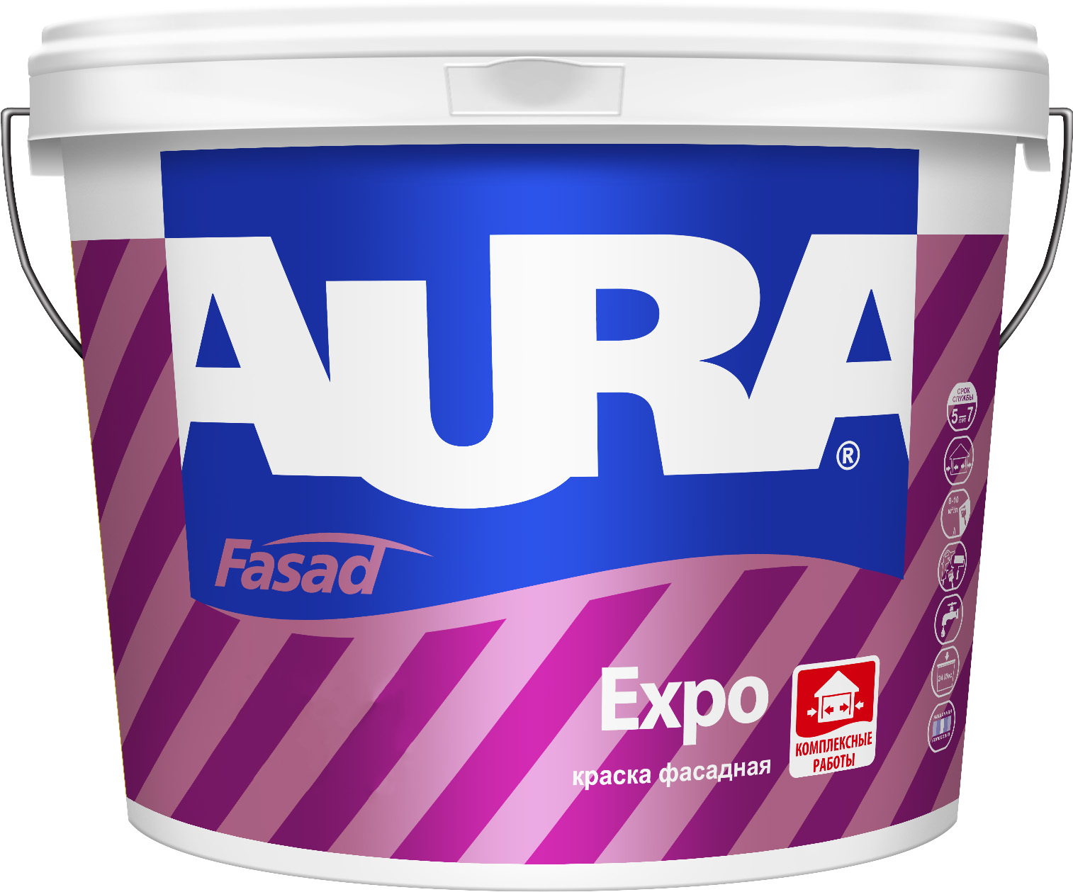 Aura Expo краска фасадная акриловая высокоукрывистая